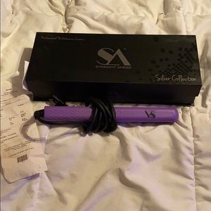 Straight ahead hair straightener